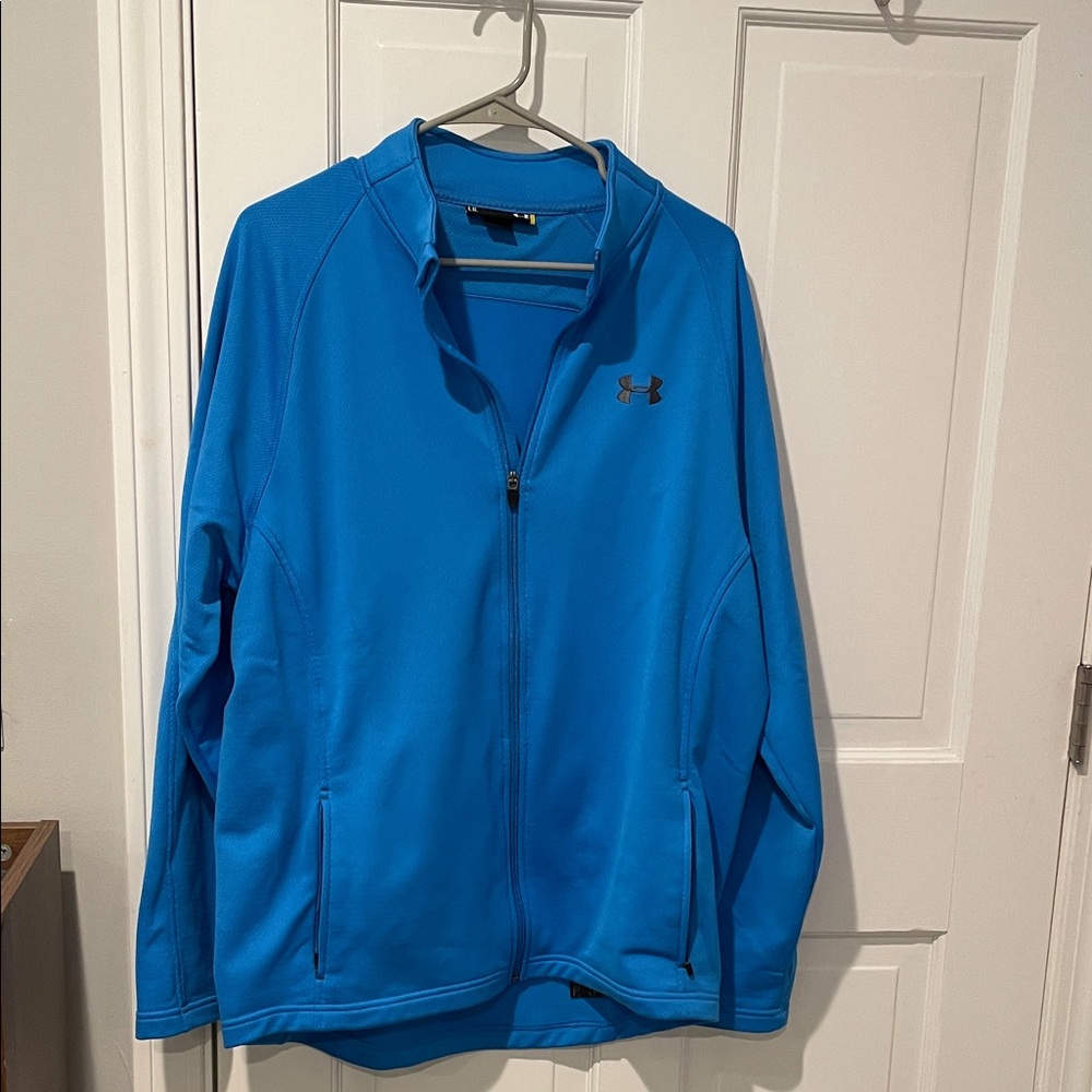 Under Armour Vibrant Blue Zip-Up Jacket